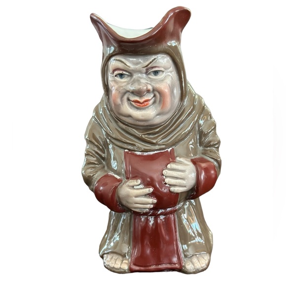 Vintage! 1930’s. Schafer & Vater Friar Tuck Monk Character Jug Pitcher. - Picture 7 of 15